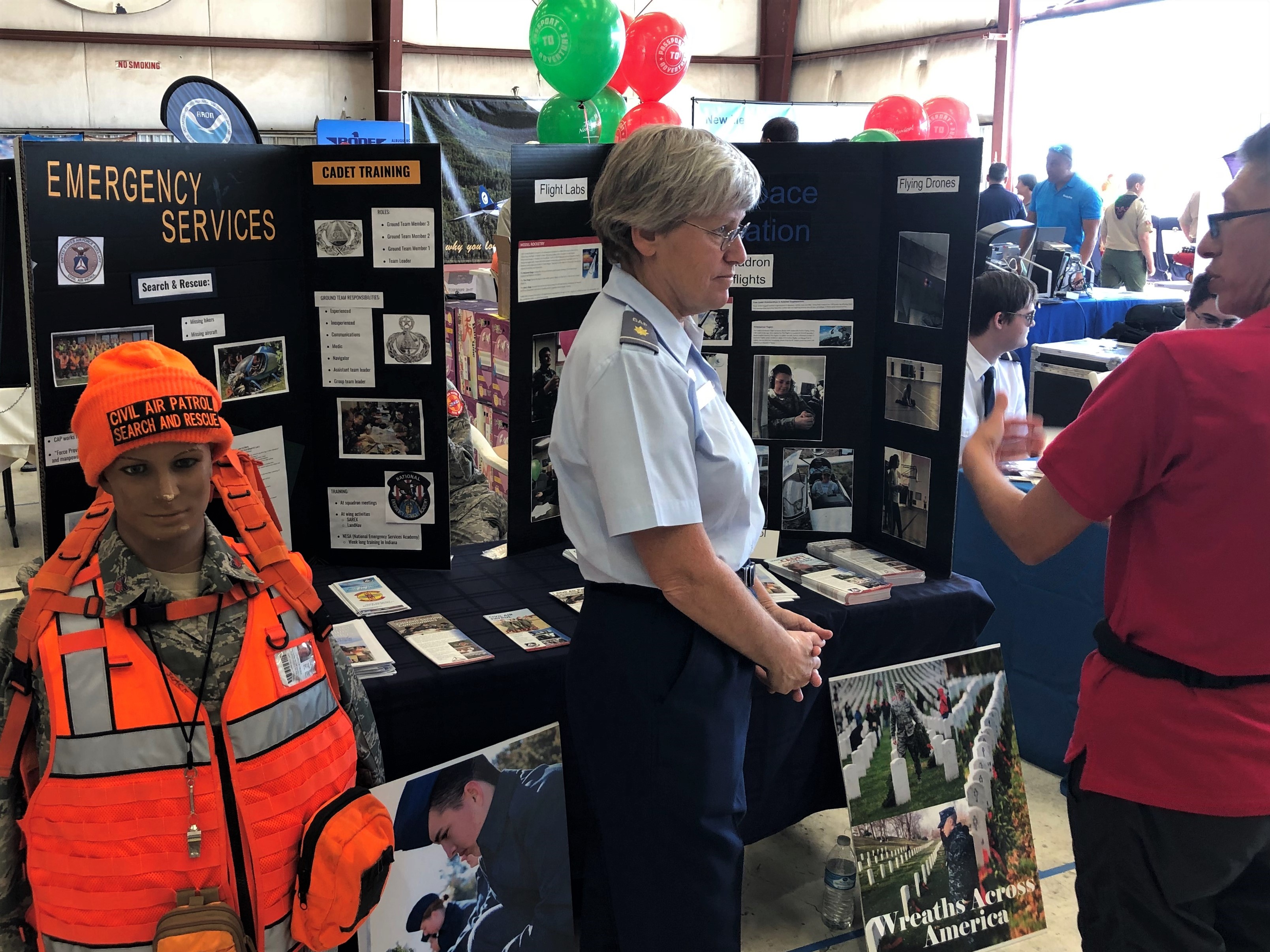 Civil Air Patrol Booth