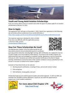 2021 Scholarship Flyer